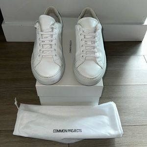 Common Projects white retro low sneaker IT 40